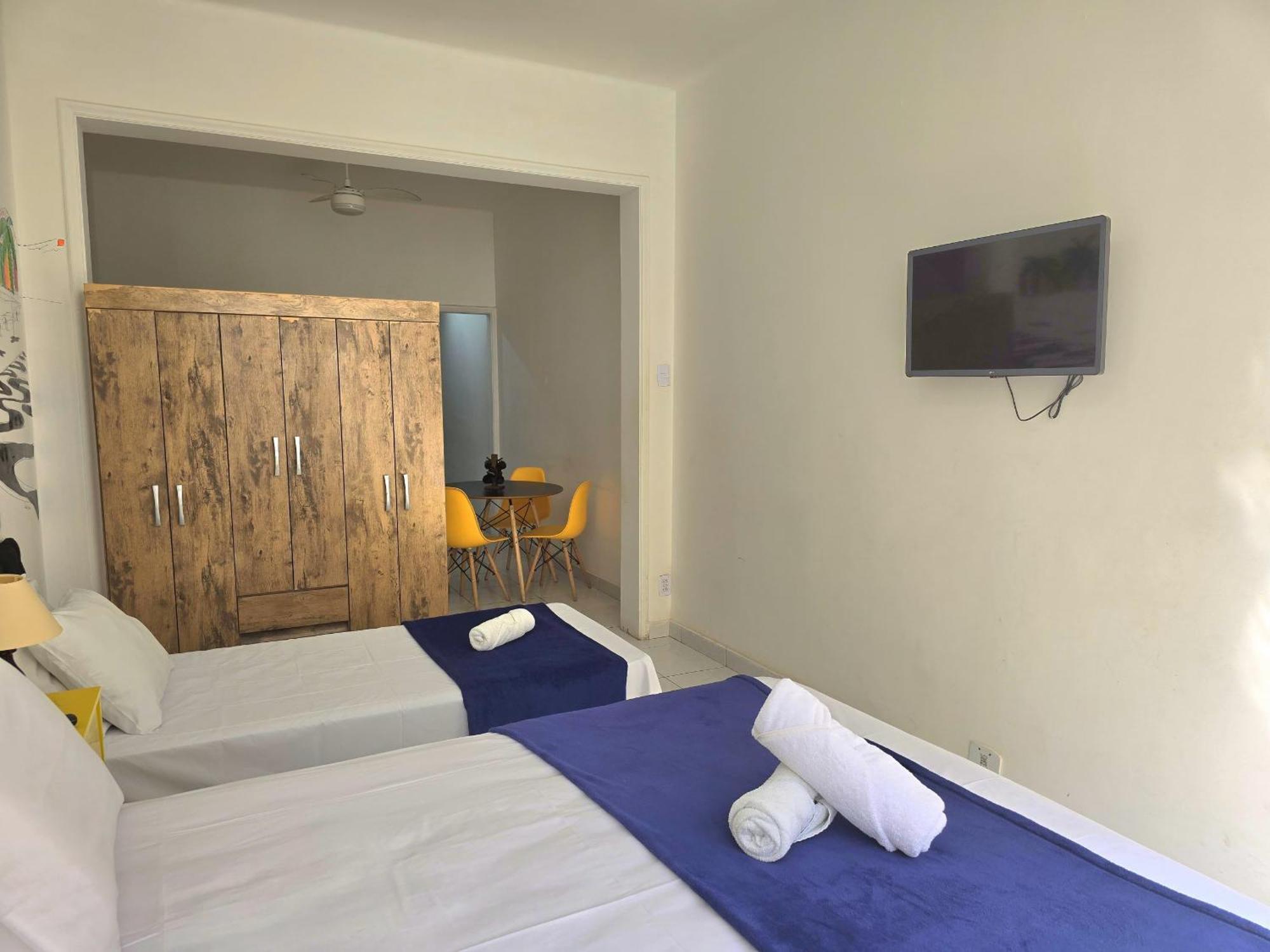 Qto E Sala, Smart Tv, Wi-Fi, Ar-Cond, Praia De Copacabana Ρίο ντε Τζανέιρο Εξωτερικό φωτογραφία